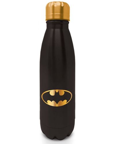 Бутилка за вода Pyramid DC Comics: Batman - Gold Logo, 540 ml - 1