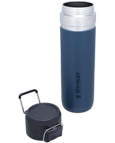 Бутилка за вода Stanley Go - Quick Flip, 0.7 L, синя - 3