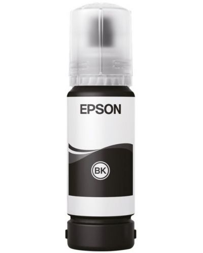 Бутилка с мастило Epson - 115 EcoTank, за Epson ET L8160/80, черно - 1
