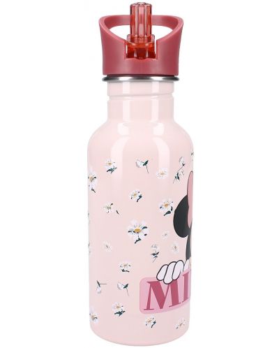 Бутилка за вода Vadobag Minnie Mouse - Bon Appetit!, 500 ml - 4