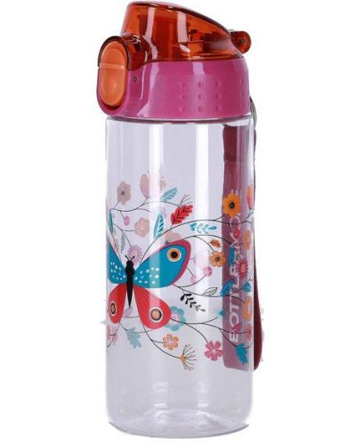Бутилка Bottle & More - Butterfly, 500 ml - 4