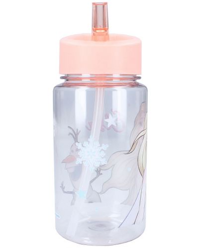 Бутилка за вода Vadobag Let's Eat - Frozen II, 450 ml - 3