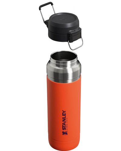 Бутилка за вода Stanley Go - Quick Flip, 1060 ml, оранжева - 3