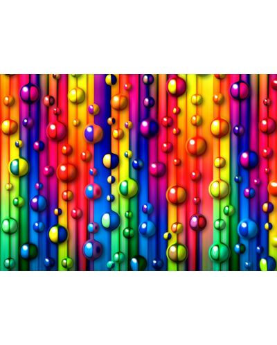 Пъзел Grafika от 1000 части - Цветни балончета - 2