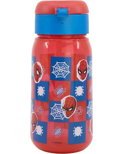 Бутилка за вода Stor Spider-Man - Arachnid Grid, 510 ml - 2