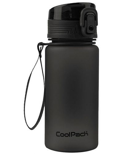 Бутилка за вода Cool Pack Brisk - Rpet Black, 400 ml - 1