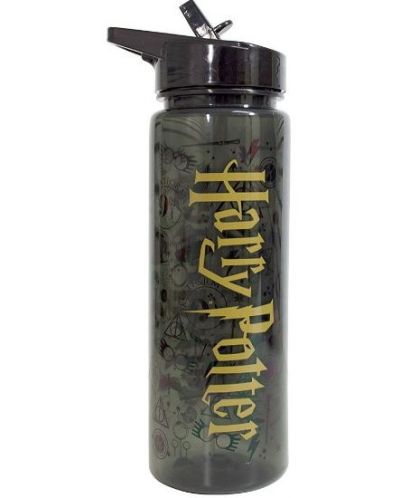 Бутилка за вода Kids Euroswan - Harry Potter Icon Logo, 750 ml - 1