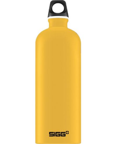 Бутилка за вода Sigg Traveller – Mustard touch, жълта, 1 L - 1