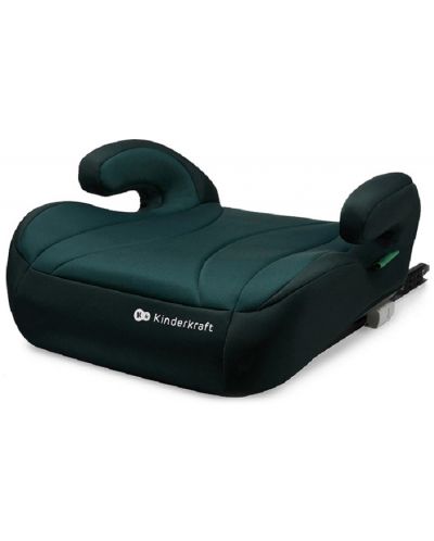 Бустерна седалка за кола KinderKraft - I-Boost, i-Size, 135-150 cm, Green - 1