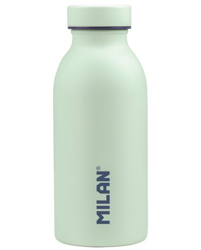 Бутилка за вода Milan 1918 - 354  ml, зелена - 1