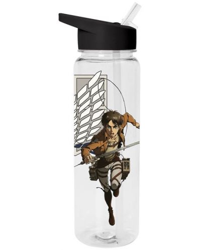 Бутилка за вода Pyramid Animation: Attack on Titan - Scout Eren Jaeger, 700 ml - 1