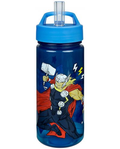 Бутилка за вода Undercover Scooli - Aero, Avengers, 400 ml - 1