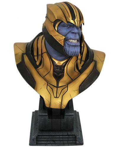 Статуетка бюст Diamond Select Marvel: Avengers - Thanos (Legends In 3D), 28 cm - 2