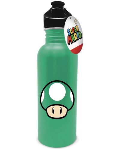 Бутилка за вода Pyramid Games: Super Mario Bros. - Green Mushroom - 2