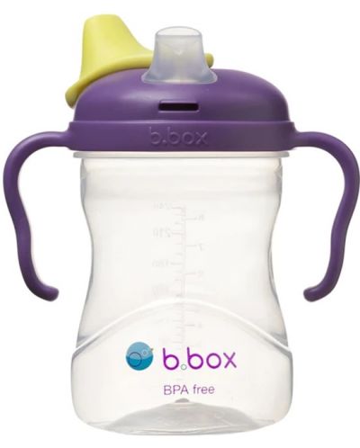 Бутилка с накрайник b.box - Grape, 240 ml - 3