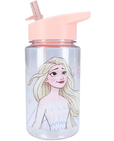 Бутилка за вода Vadobag Let's Eat - Frozen II, 450 ml - 1