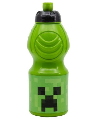 Бутилка за спорт Stor - Minecraft, 400 ml - 1
