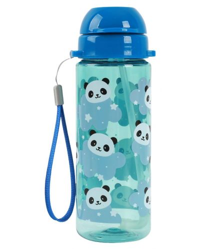 Бутилка за вода I-Total - Panda, 400 ml - 1