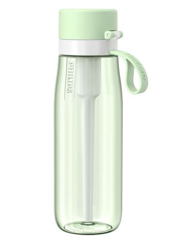 Бутилка за вода Philips GoZero - Daily, зелена - 1