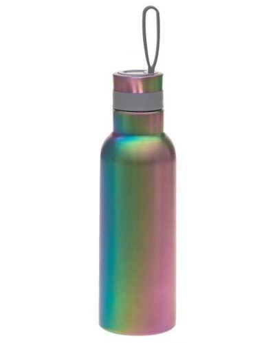 Бутилка от неръждаема стомана Lassig - Bold Rainbow, 750 ml - 1