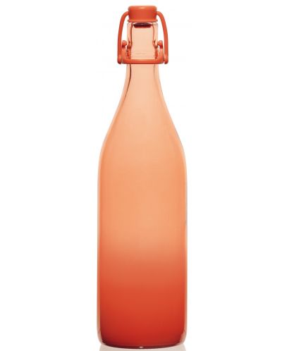 Бутилка с цветна капачка Cerve - Lory Spray, 1 l, оранжева - 1