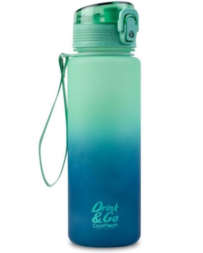 Бутилка за вода Cool Pack Brisk - Gradient Blue Lagoon, 400 ml  - 1