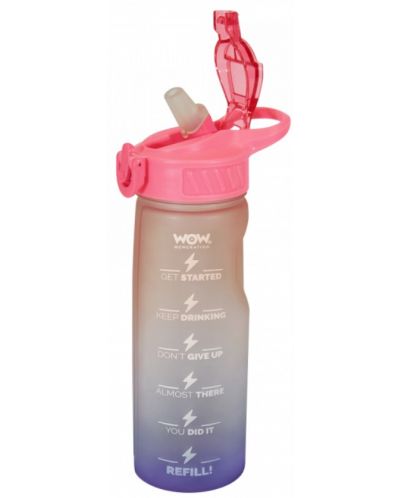 Бутилка за спорт WOW Generation, 500 ml - 2