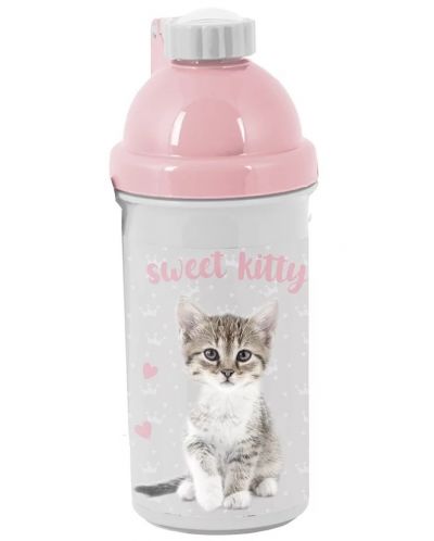 Бутилка за вода Paso Cat - Sweet Kitty, 500 ml - 1