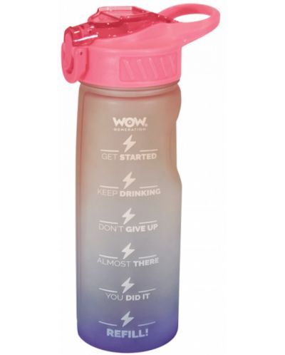 Бутилка за спорт WOW Generation, 500 ml - 1