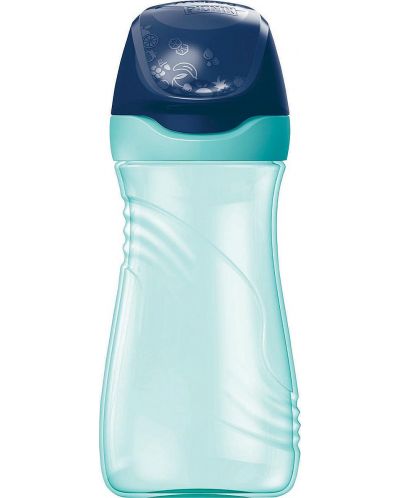 Бутилка за вода Maped Origin - Синьо-зелена, 430 ml - 1