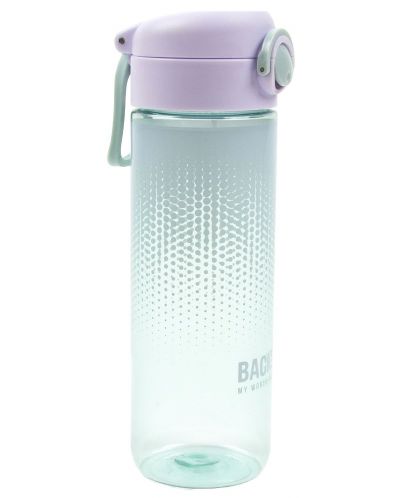 Бутилка за вода Back Up 6 C - 600 ml, лилава - 2