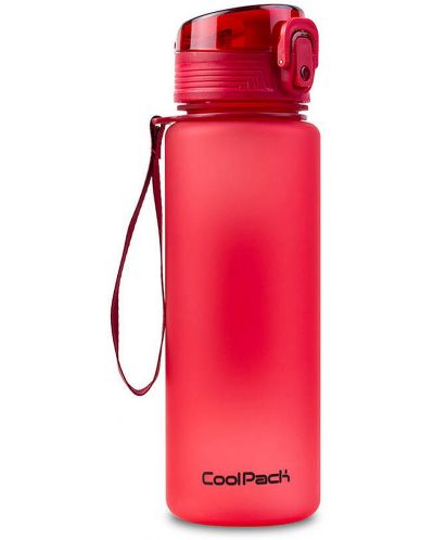 Бутилка за вода Cool Pack Brisk - Rpet Red, 600 ml - 1