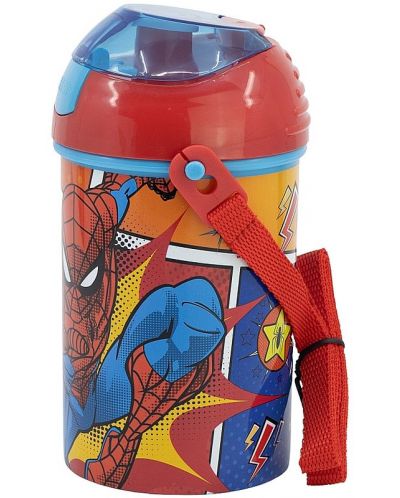 Бутилка със защитна капачка Stor Spider-Man - 450 ml - 1