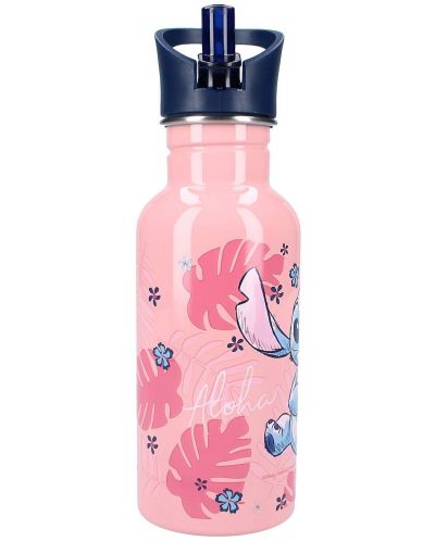 Бутилка за вода Vadobag Bon Appetit - Stitch, 500 ml - 3