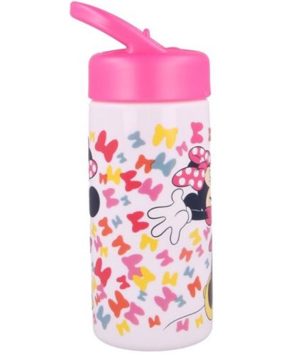 Бутилка със сламка Minnie - 410 ml - 2