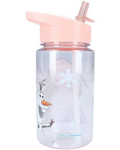 Бутилка за вода Vadobag Let's Eat - Frozen II, 450 ml - 4