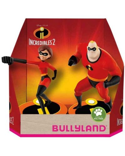 Комплект фигурки Bullyland Incredibles 2 - Господин Феноменален и Еластина - 2