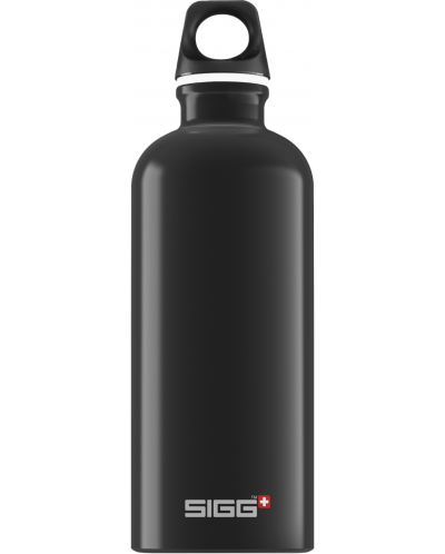 Бутилка за вода Sigg Traveller – черна, 0.6 L - 1