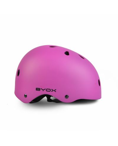 Детска каска Byox - Y09, размер 54-58 cm, розова - 2