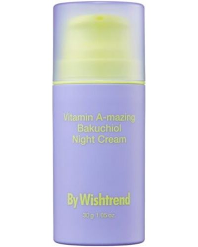 By Wishtrend Нощен крем Vitamin A-mazing Bakuchiol, 30 g - 1