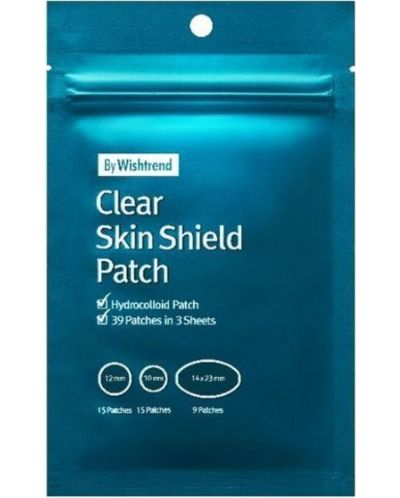 By Wishtrend Пачове за пъпки Clear Skin Shield Patch, 39 броя - 1