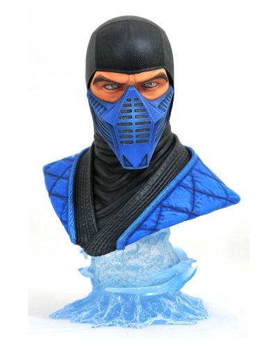 Статуетка бюст Diamond Select Games: Mortal Kombat - Sub Zero (Legends In 3D), 25 cm