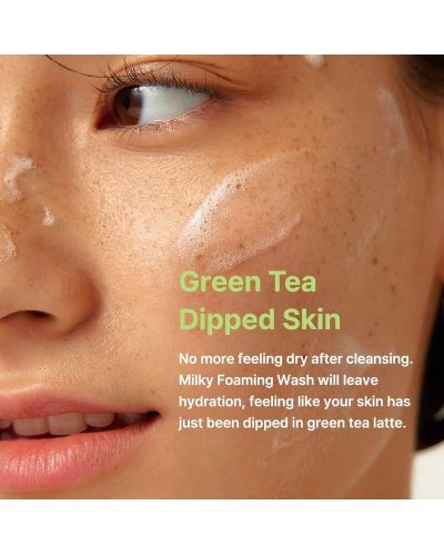 By Wishtrend Green Tea & Enzyme Почистваща пяна за лице, 140 ml - 4