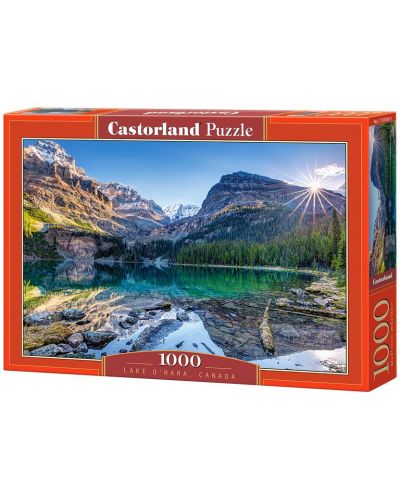 Пъзел Castorland от 1000 части - Езерото О'Хара, Канада - 1