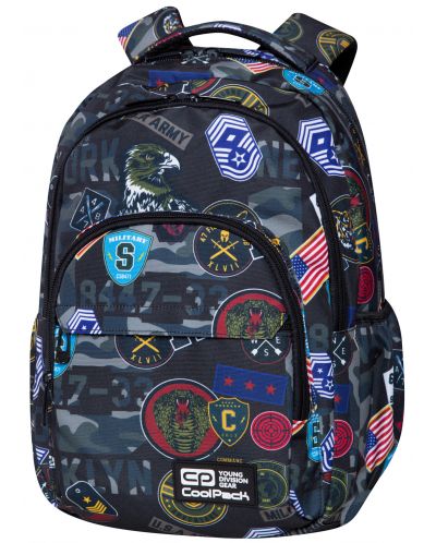 Ученическа раница Cool Pack Basic Plus - Military Patches