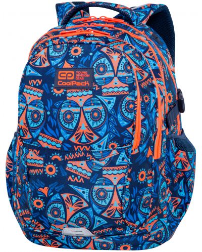 Ученическа раница Cool Pack Spiner Factor - Aztec Blue