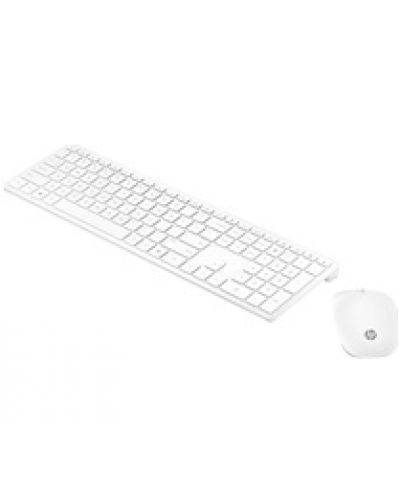 Комплект мишка и клавиатура HP - WHT PAV WLCombo 800, бял - 1