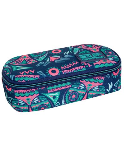 Елипсовиден ученически несесер Cool Pack Campus - Aztec Green