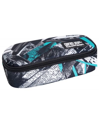 Елипсовиден ученически несесер Cool Pack Campus - Ink Print