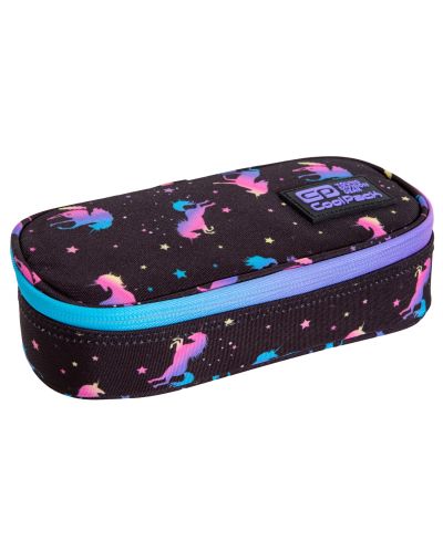 Елипсовиден ученически несесер Cool Pack Campus - Dark Unicorn